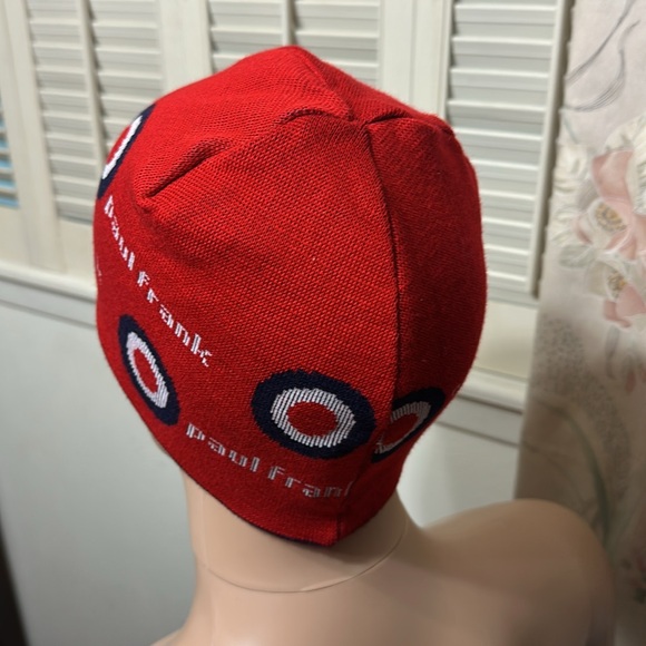 340. Reversible Paul Frank bullseye logo beanie cap vintage - Picture 3 of 8